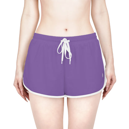 Relaxed Shorts- Purple