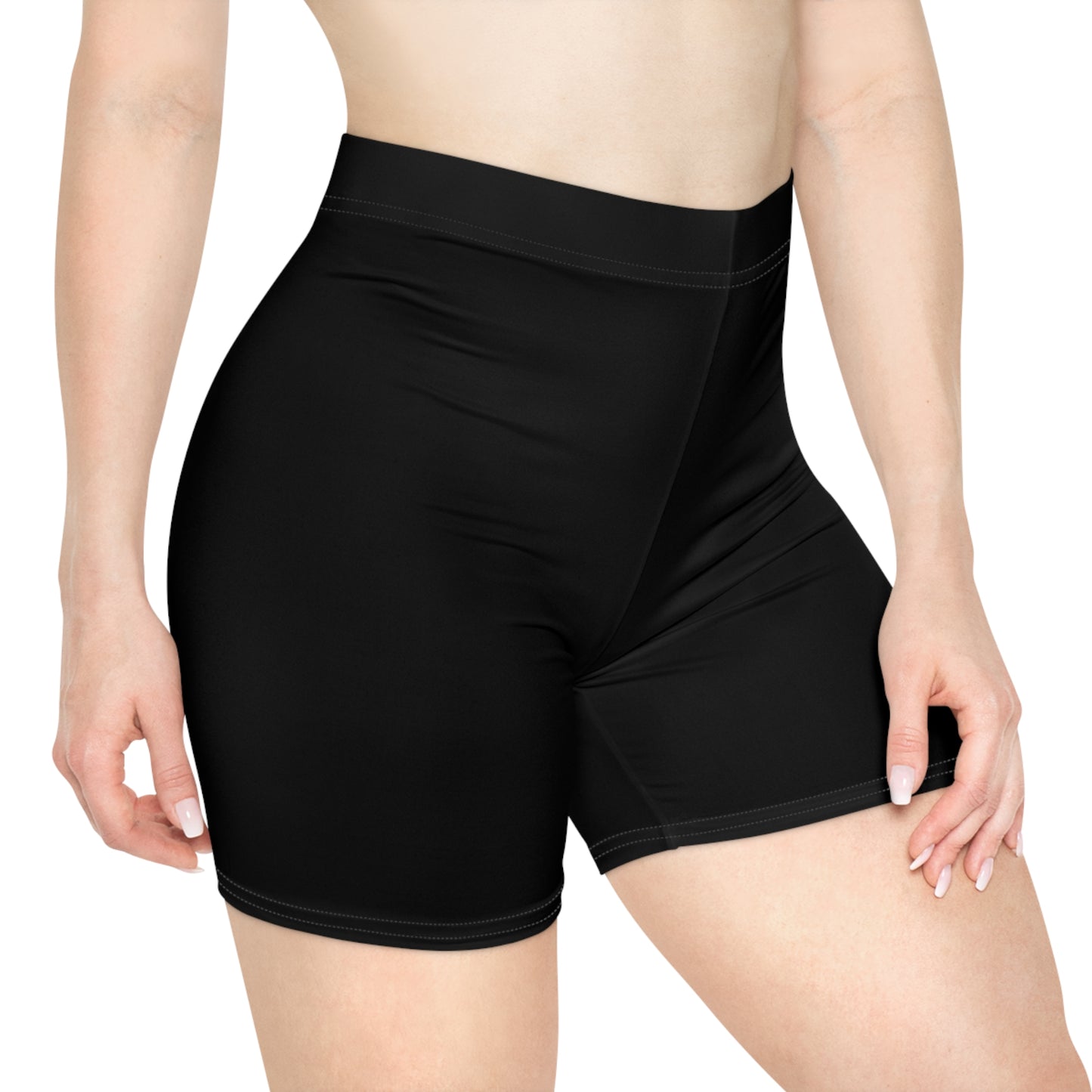 TraX-Star Biker Shorts- Black