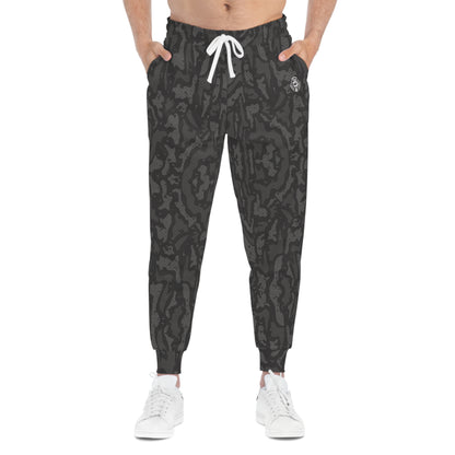 Camo Joggers- Charcoal Grey