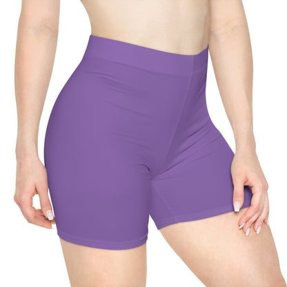 TraX-Star Biker Shorts- Purple