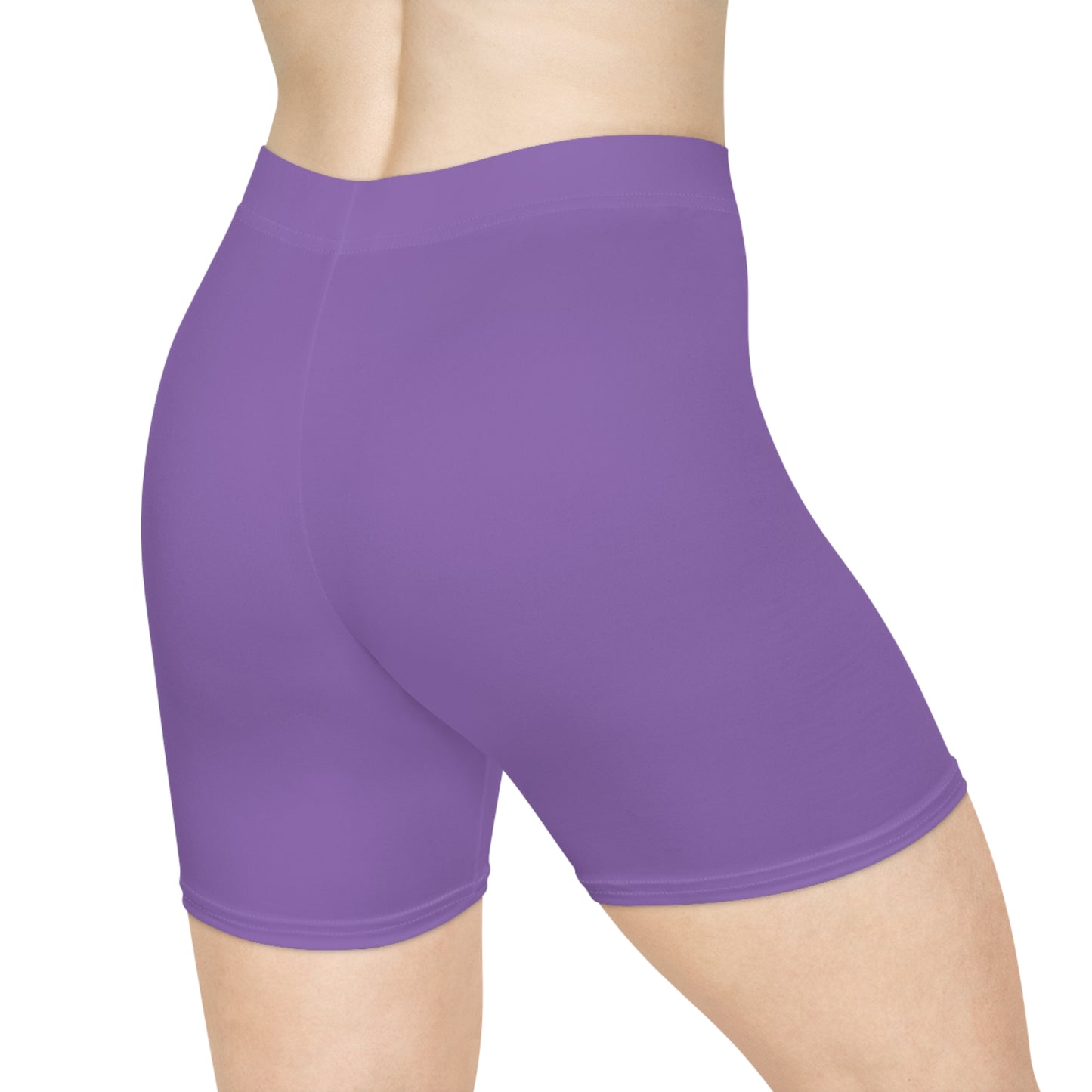 TraX-Star Biker Shorts- Purple