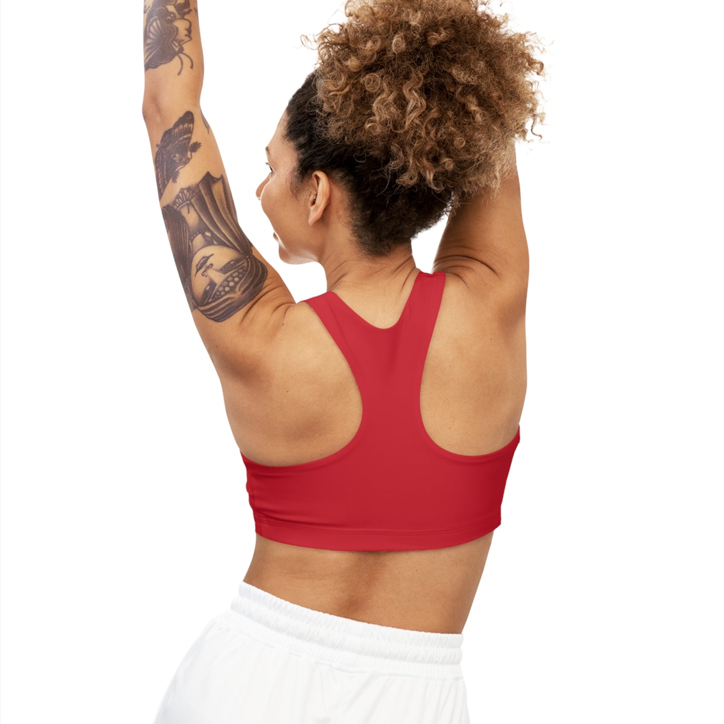 Comfort Sports Bra- Red