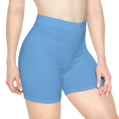 TraX-Star Biker Shorts- Blue