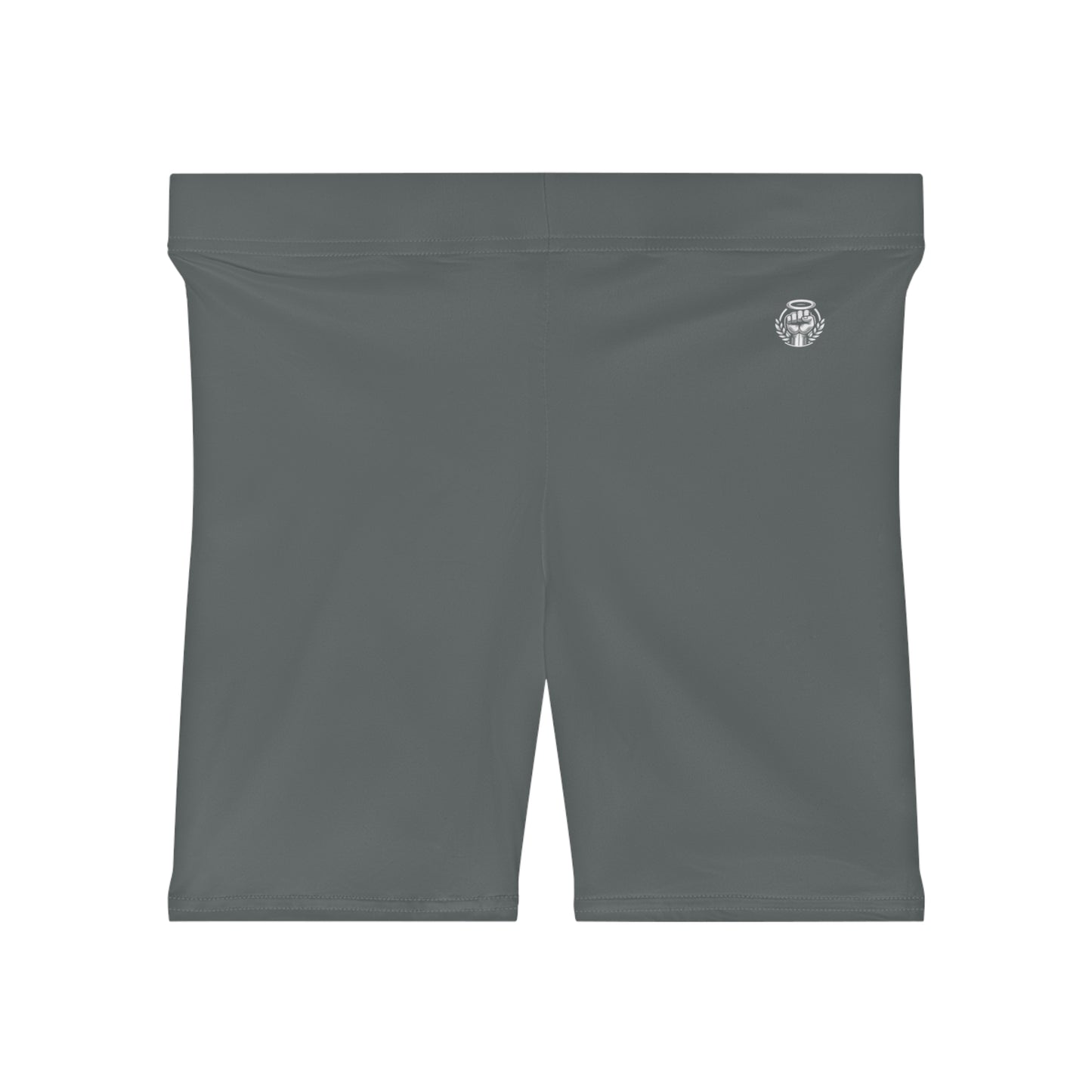 TraX-Star Biker Shorts- Dark Grey