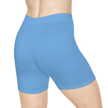 TraX-Star Biker Shorts- Blue