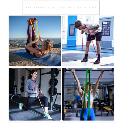 OmniFit™ Tough Latex Resistance Bands: Your Ultimate Fitness Companion