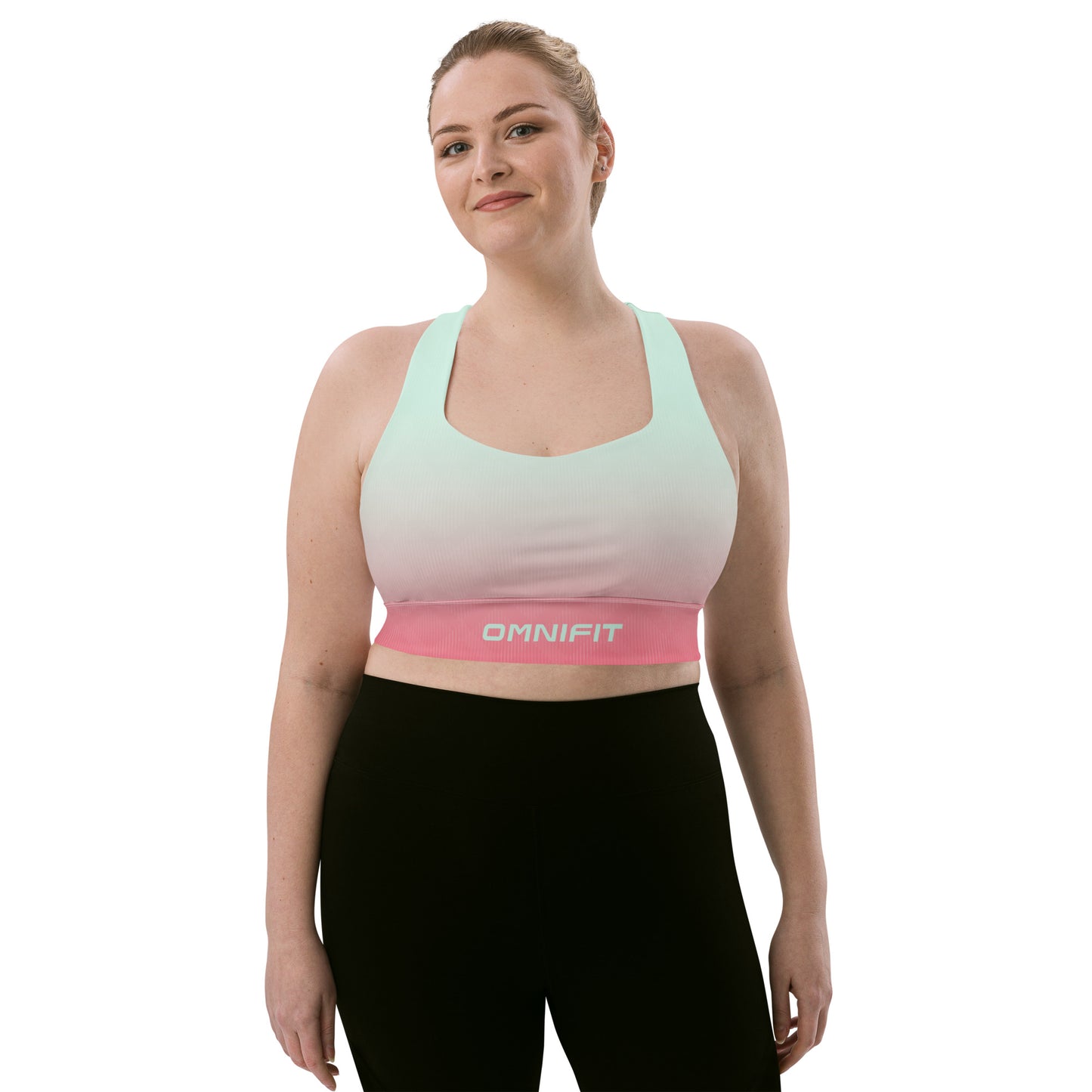 Nova Sports Bra- Mint Blush