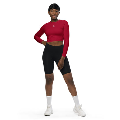 Eco Nova Crop Top - Red