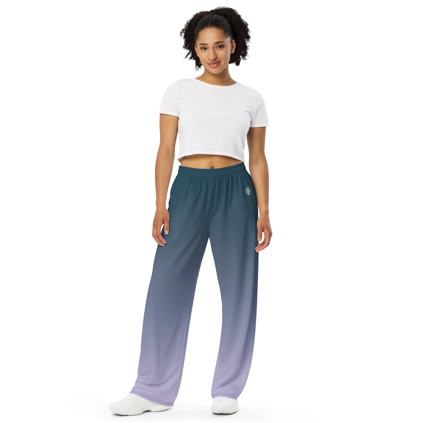 Wide-Leg Pants- Midnight Lavender