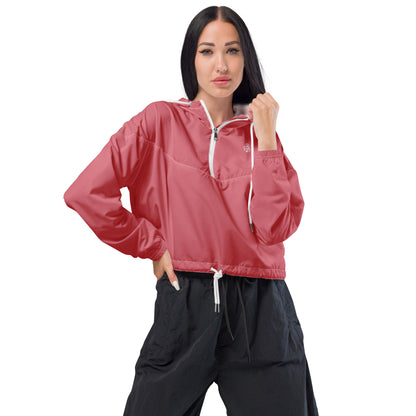 Women’s Cropped Windbreaker - Pink