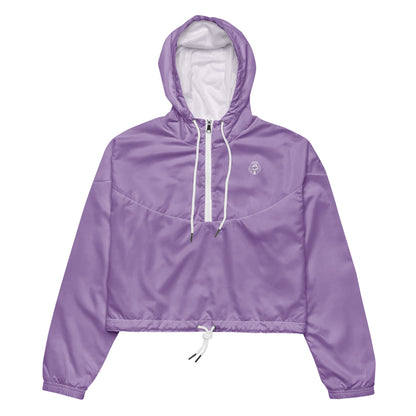 Nova Cropped Windbreaker - Purple