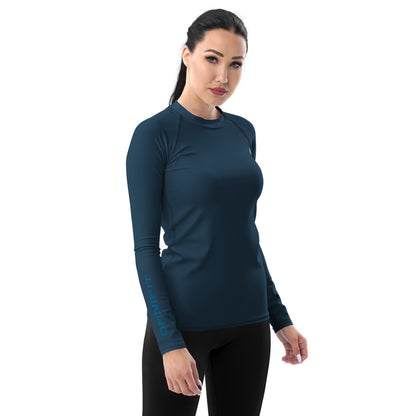 Dry-Flex Signature Compression Top- Dark Blue