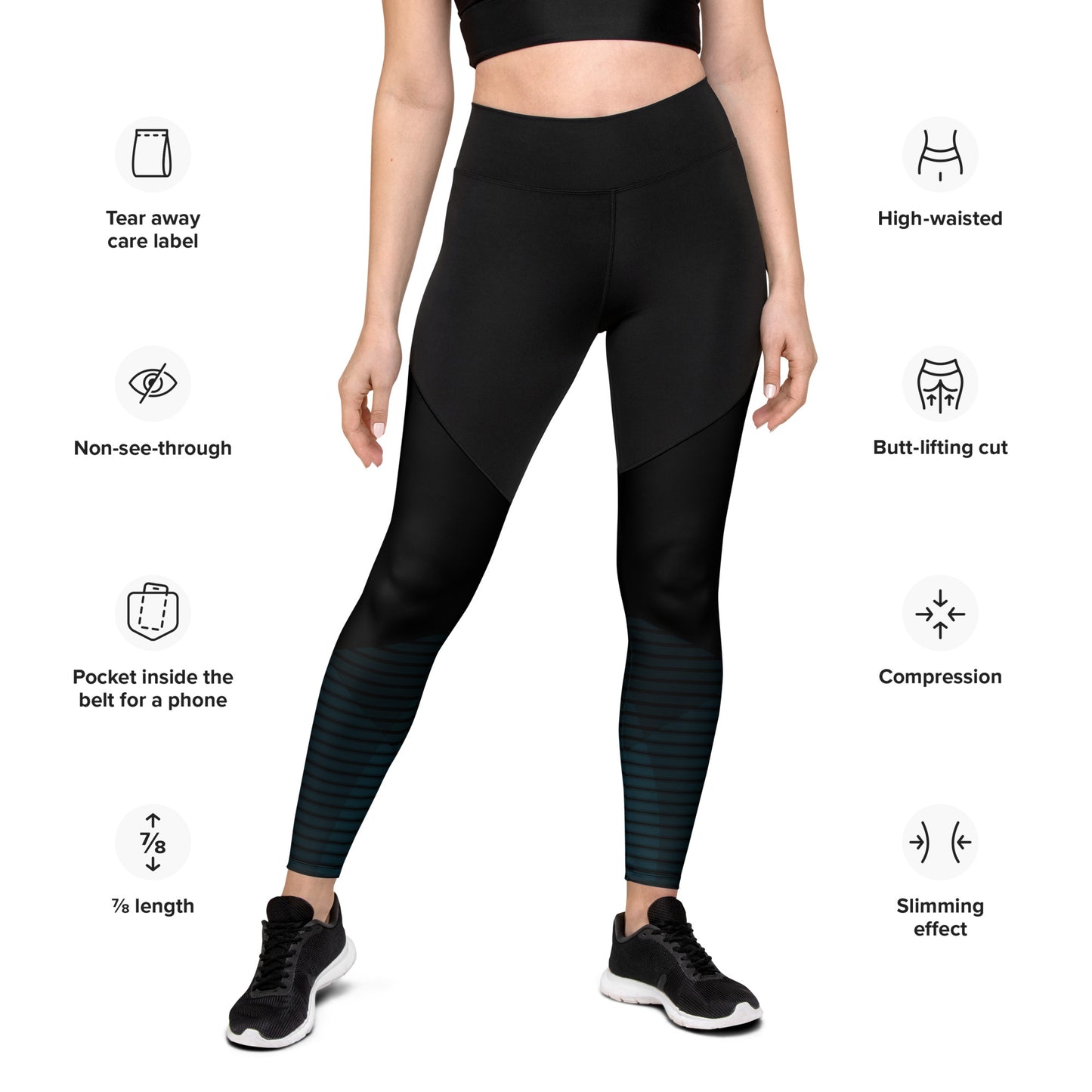 Nova Workout Leggings - Black