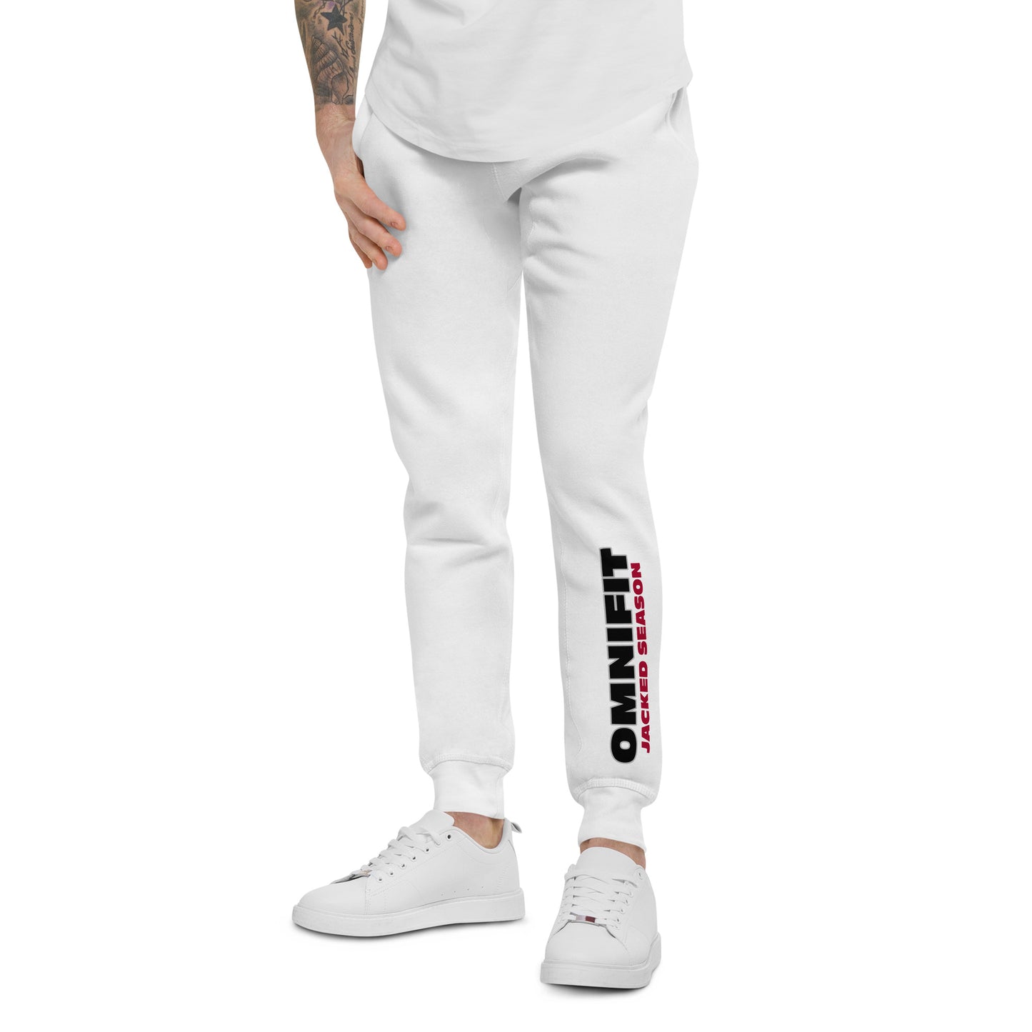 Jacked Sweatpants- White